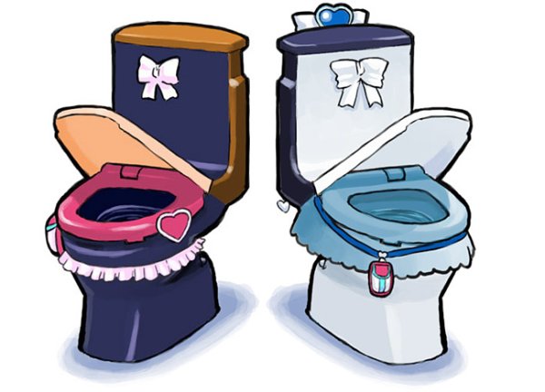 Смайлик на унитазе