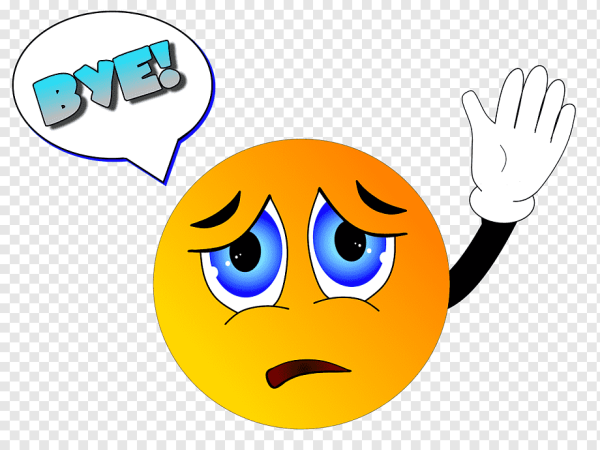 Смайлик прощается