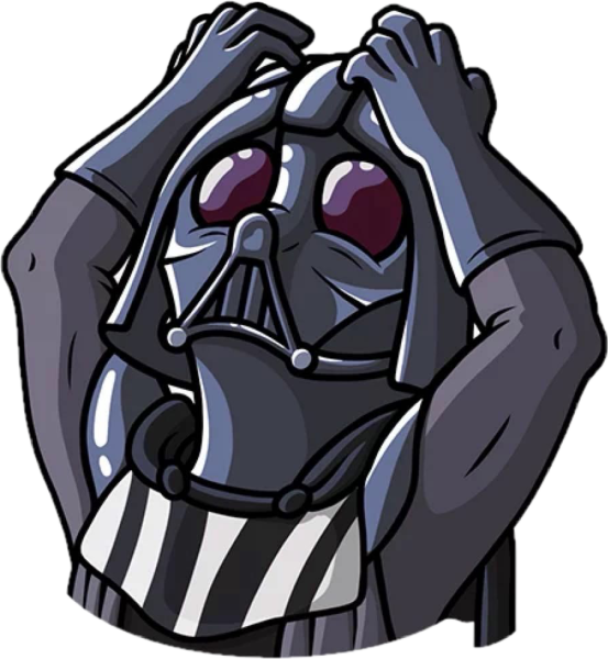 Дарт Вейдер стикерпак