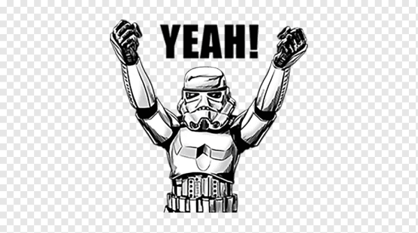 Наклейка Штурмовик Star Wars