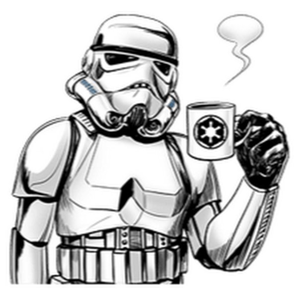 Стикер Штурмовик телеграм