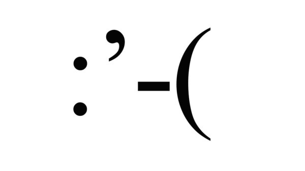 Грустная скобка