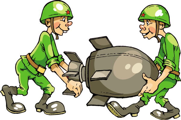 Мультяшные солдаты