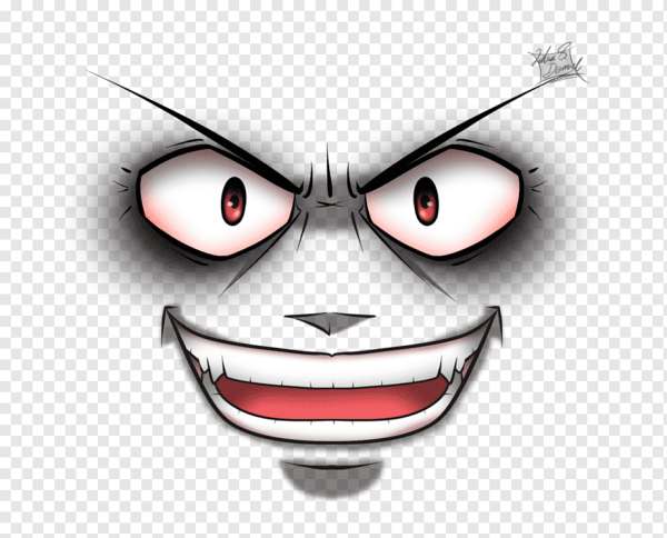 Злые глаза и рот