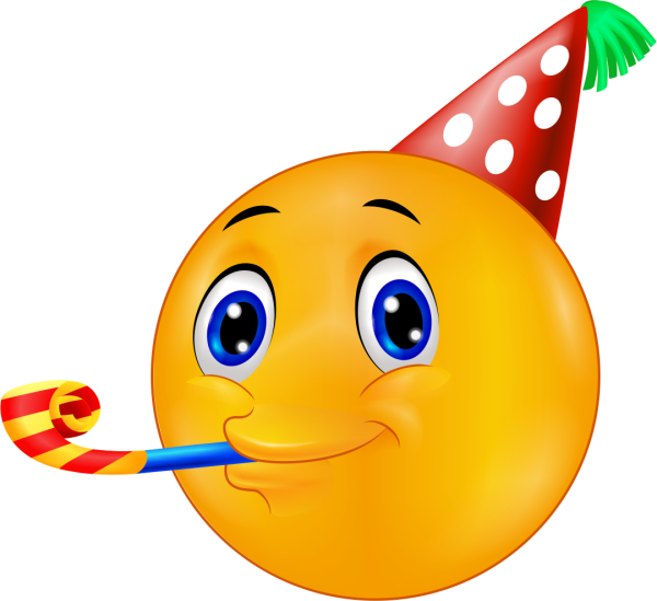 Смайлик в колпачке