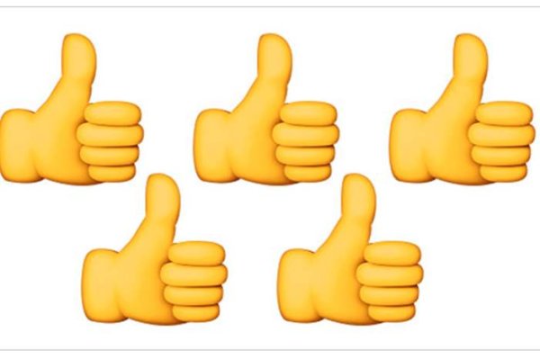 Смайлик большой палец вверх