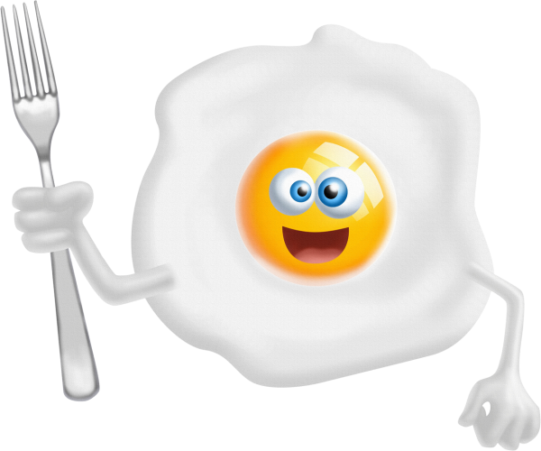 Яичница рожица