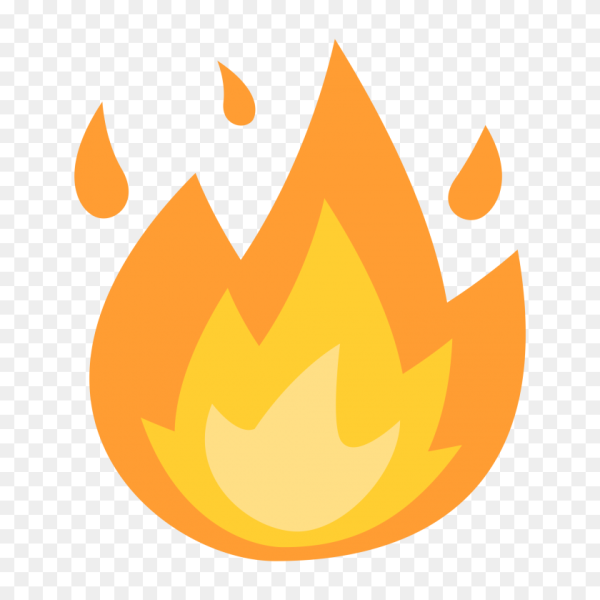 Эмодзи огонь