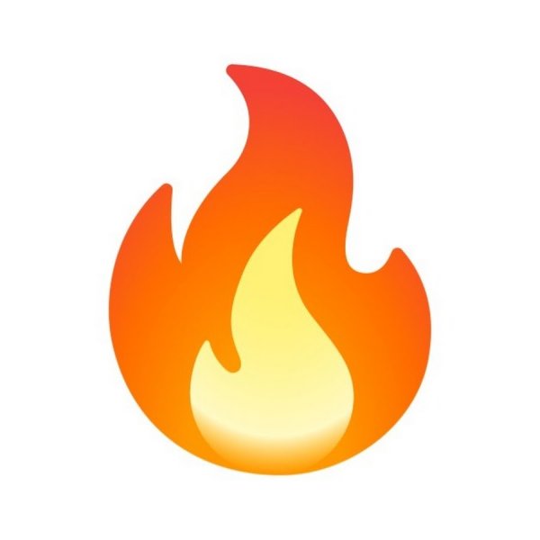 ЭМОДЖИ огонек