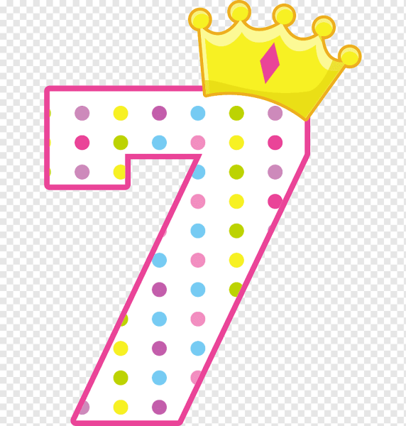 Цифры в желтом круге