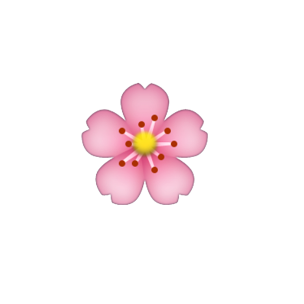 Стикер цветочек