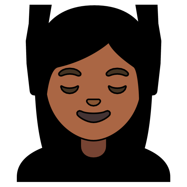 Эмодзи массаж