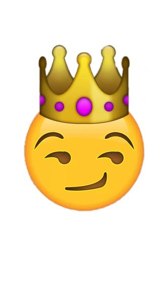 Значок короны на прозрачном фоне