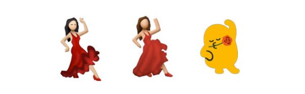 Смайл девушка в Красном платье