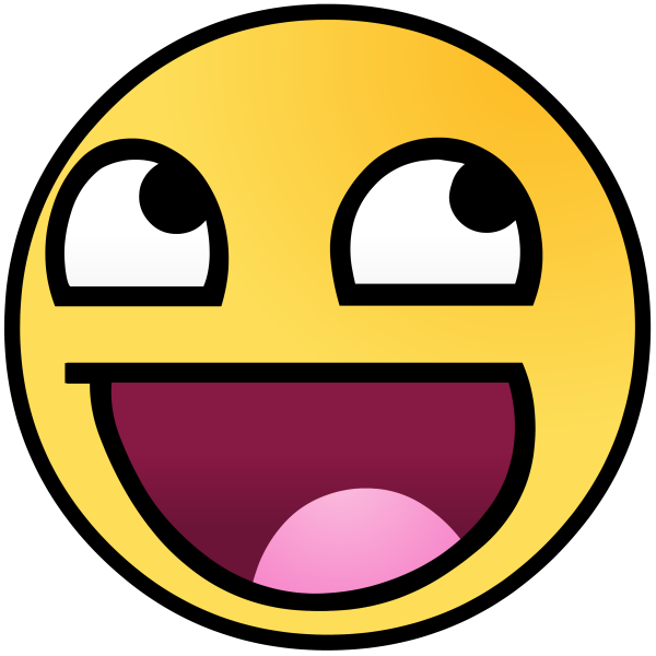 Смайлик Awesome