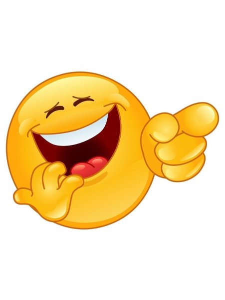 Стикер смех