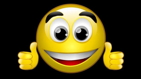 Веселый смайлик