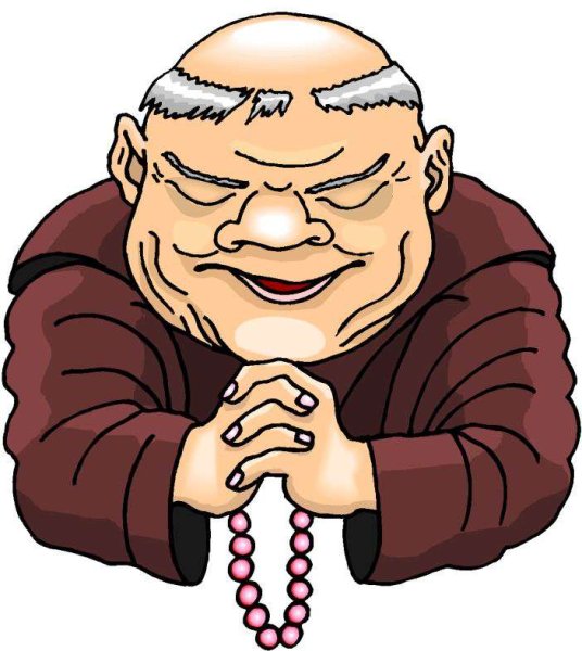 Карикатуры на монахов