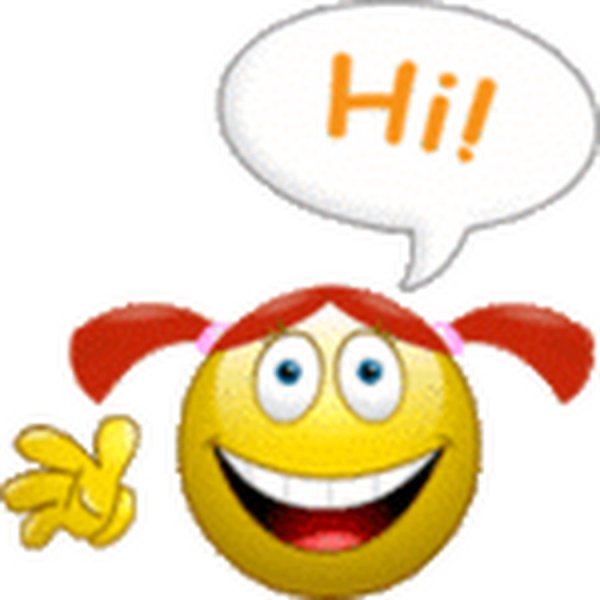 Смайлик Хелло
