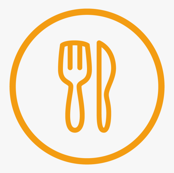 Значок обеденного перерыва