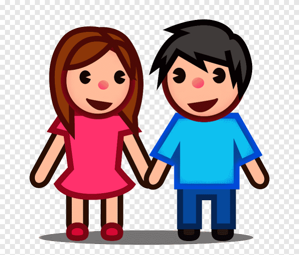 Эмодзи мальчик и девочка