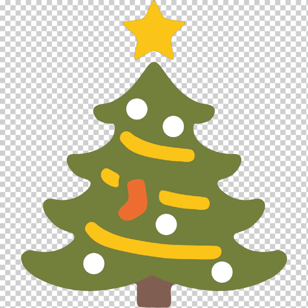 ЭМОДЖИ Новогодняя елка