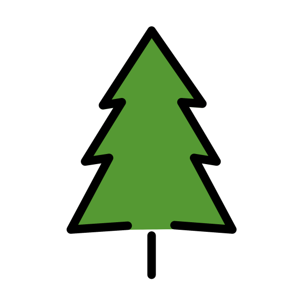 Эмодзи елочка