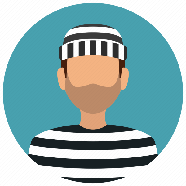 Преступник значок