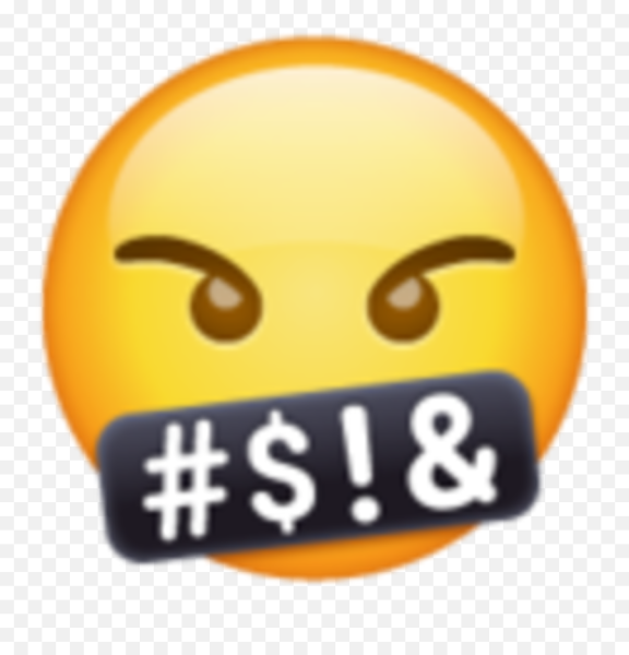 Матерящийся смайлик