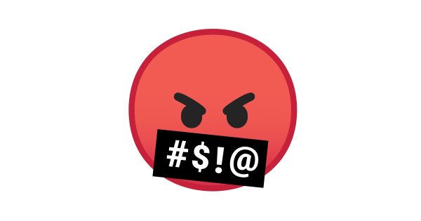 Смайлик ругается матом