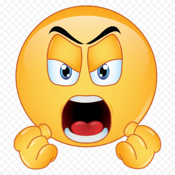 Смайлик ярость