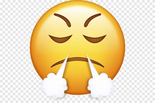 Смайлик злится