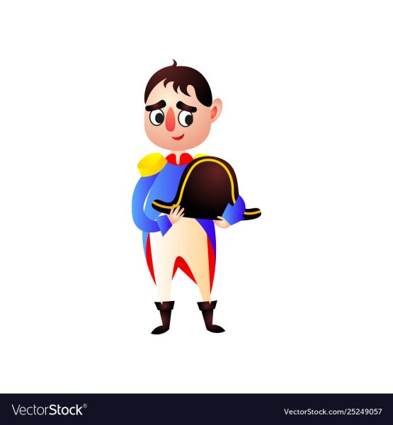 Наполеон Бонапарт на прозрачном фоне