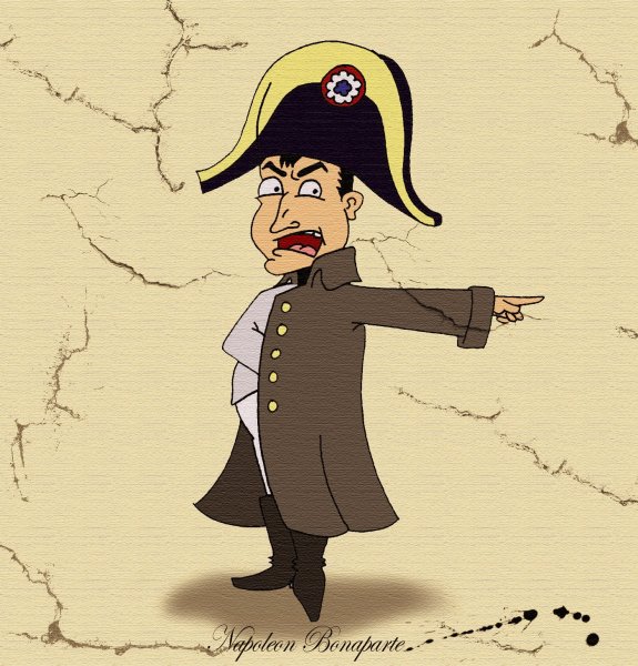 Наполеон Бонапарт без фона