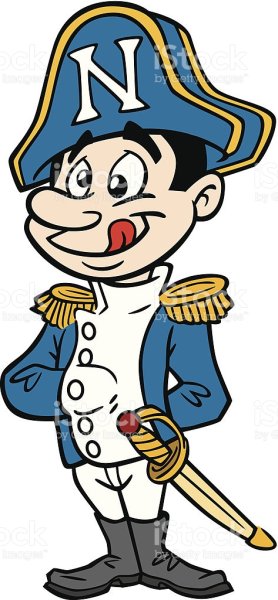 Наполеон Бонапарт на прозрачном фоне