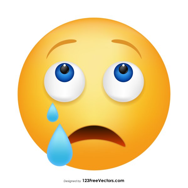 Смайлики плачущие