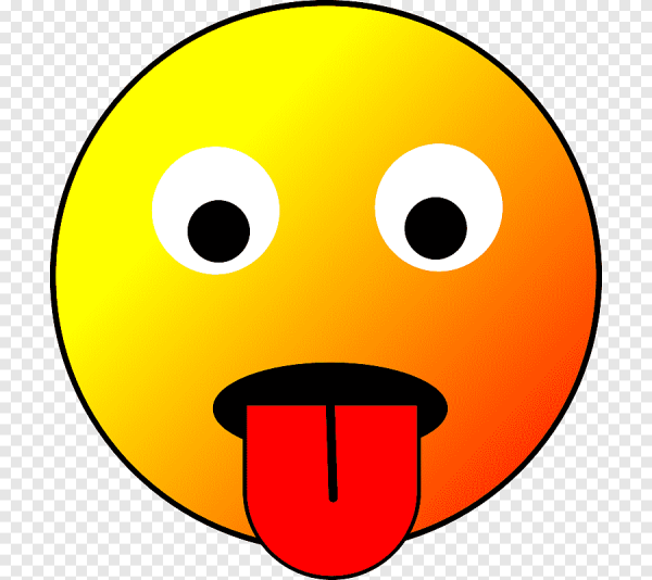 Смайл с языком