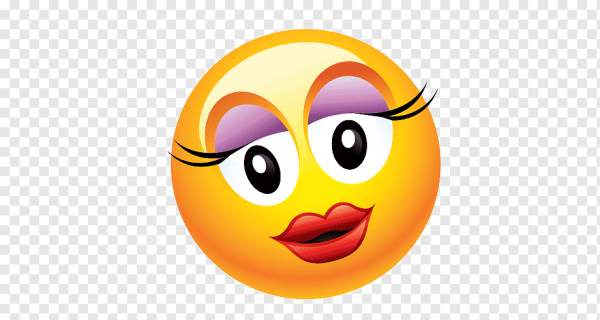 Смайлик с большими губами