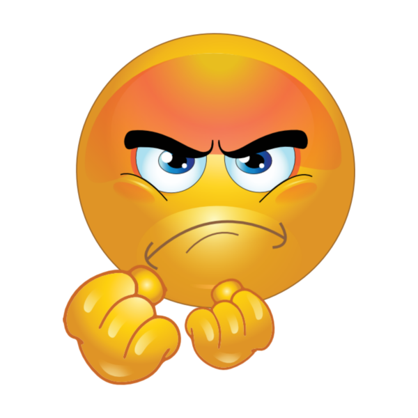 Обидчивый смайлик
