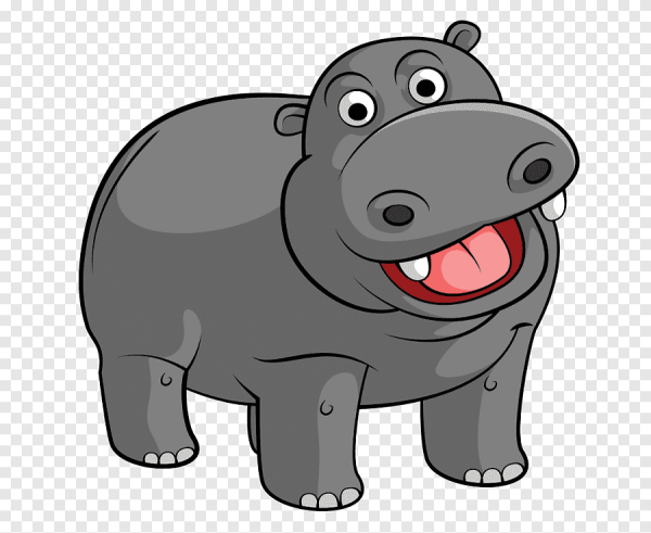 Гиппопотам для детей