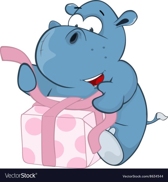 Голубой Бегемотик