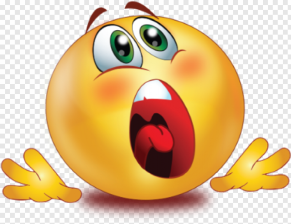 Смайлик испугался