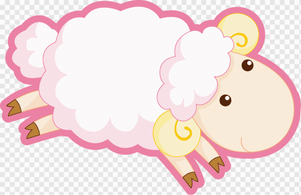 Милая Овечка вектор