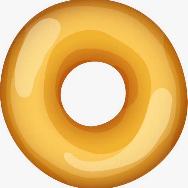 Бублик мультяшный