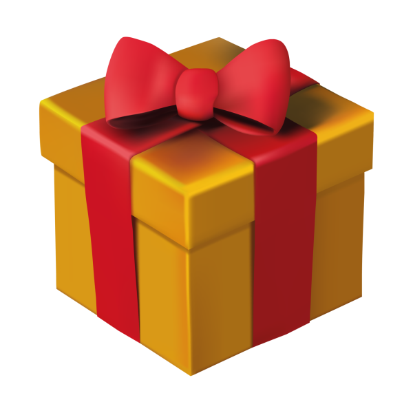 Эмодзи подарочек