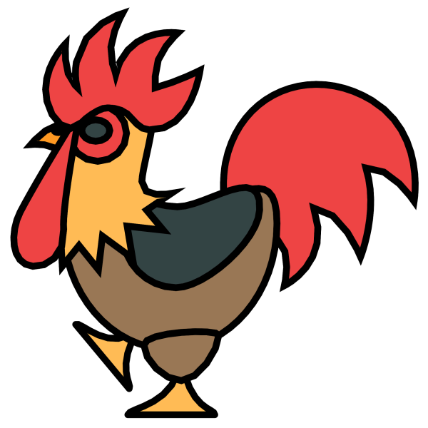 Смайл петух