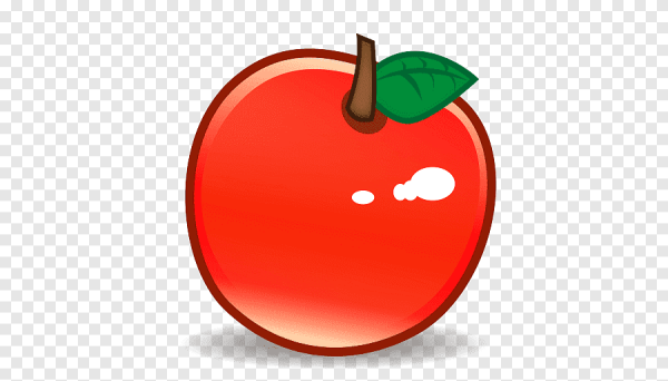 Смайлик яблоко