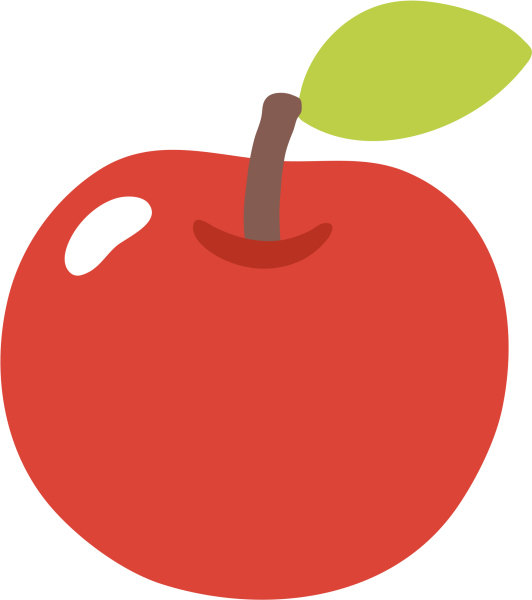 Стикер яблочко
