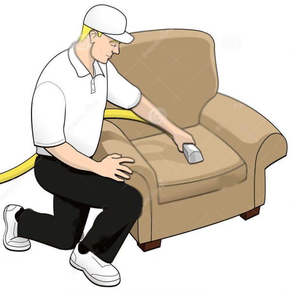 Химчистка мягкой мебели клипарт