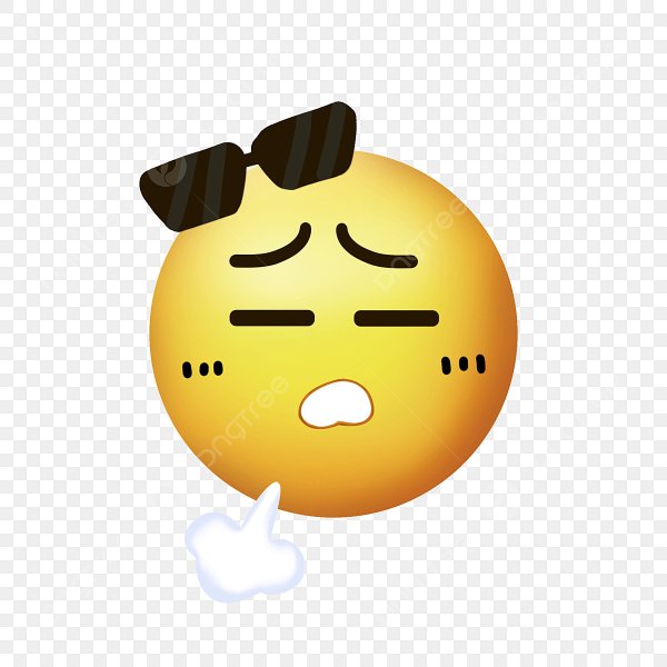 Смайлик вздох man